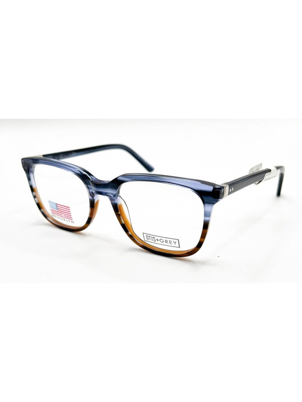 Otis Grey Og Us 20204 229 Blue Tortoise Authentic Eyeglasses 53-19-145